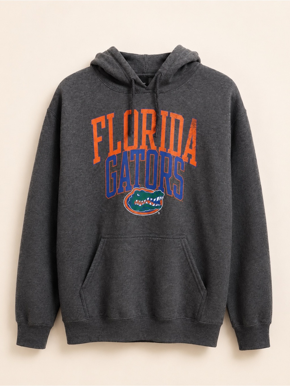 Florida Gators Hoodie Captivating Gray Pullover Sweatshirt Medium